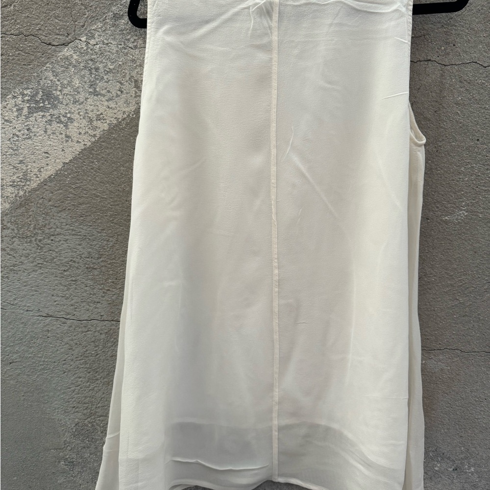 Dresser double lines cream colored tank top - Picture 2 of 3